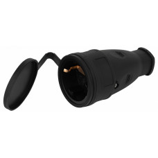 Розетка с заземлением Эра  RX10-B-IP44