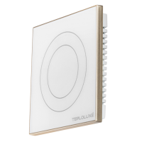 Терморегулятор электронный Теплолюкс Solus Zen Wi-Fi белый/золото MCS 350-W/G