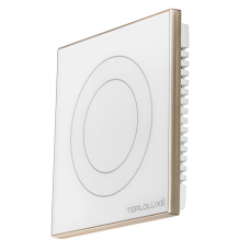Терморегулятор электронный Теплолюкс Solus Zen Wi-Fi белый/золото MCS 350-W/G