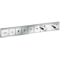 Термостат скрытого монтажа Hansgrohe RainSelect для 5 потребителей хром 15384000