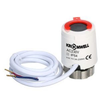 Привод термоэлектрический Kromwell KW.TH 3A-230NC 230 В нормально замкнутый KW.TH 3A-230NC