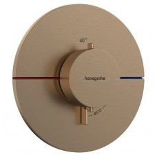 Термостат hansgrohe ShowerSelect Comfort S для 1 потребителя внешняя часть бронза 15559140
