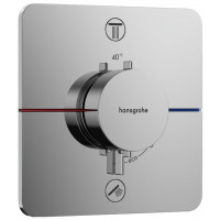 Термостат hansgrohe ShowerSelect Comfort Q для 2 потребителей внешняя часть хром 15583000