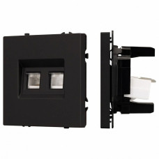 Розетка двойная Ethernet RJ-45 без рамки Arlight SCT 054313
