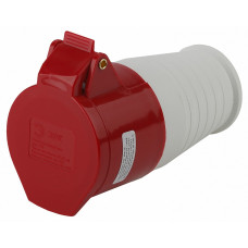 Розетка с заземлением Эра  R-16-3P-PE-N-IP44