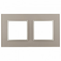 Рамка на 2 поста Эра Эра Elegance 14-5102-04