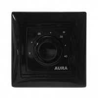 Терморегулятор Aura LTC 030 черный CN643