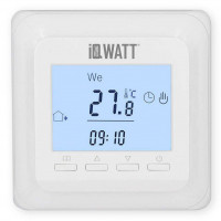 Терморегулятор программируемый IQWATT IQ THERMOSTAT P белый iqwatt405