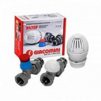 Термостатический комплект Giacomini R470F 1/2 прямой R470FX013
