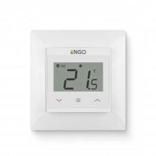 Термостат ENGO Controls E55 комнатный встраиваемый программируемый WiFi белый E55-W